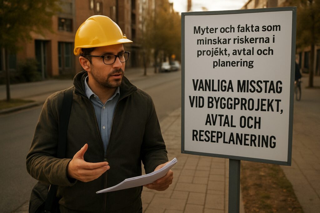 Myter och fakta som minskar riskerna i projekt, avtal och planering